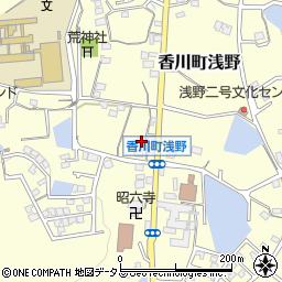 香川県高松市香川町浅野1107周辺の地図