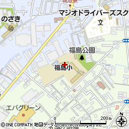 和歌山県和歌山市福島120周辺の地図