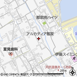 香川県丸亀市郡家町1393-22周辺の地図