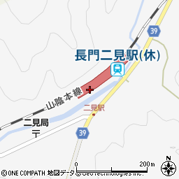 山口県下関市周辺の地図