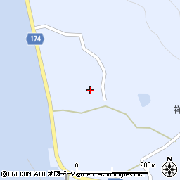 愛媛県越智郡上島町岩城3158周辺の地図