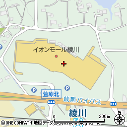 サーティワンアイスクリーム イオンモール綾川店周辺の地図