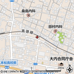 大井戸二区自治会館周辺の地図