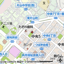 中央スクエアマンション周辺の地図
