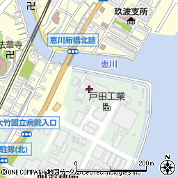 戸田工業株式会社　創造本部周辺の地図