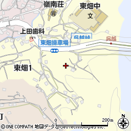 広島県呉市東畑周辺の地図