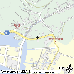 愛媛県今治市大三島町明日2449周辺の地図