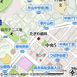 田澤歯科医院周辺の地図