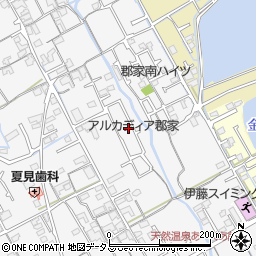 香川県丸亀市郡家町1393周辺の地図