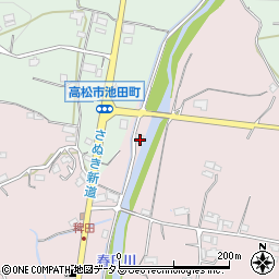香川県高松市西植田町1029周辺の地図