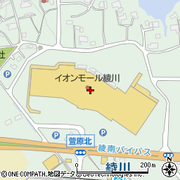 リンガーハットイオンモール綾川店周辺の地図