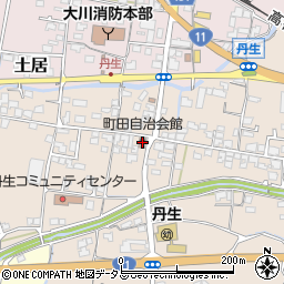 町田自治会館周辺の地図