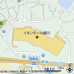 香川銀行イオンモール綾川 ＡＴＭ周辺の地図