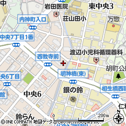 丸幸中央倉庫周辺の地図