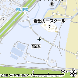 和歌山県岩出市高塚556周辺の地図
