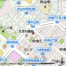 つぼやきカレー キートン 呉店周辺の地図