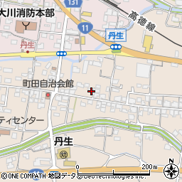 香川県東かがわ市町田680-3周辺の地図