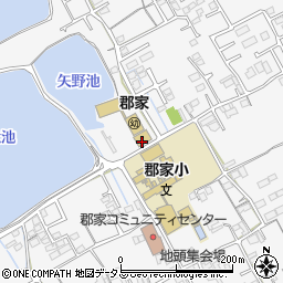 香川県丸亀市郡家町787-1周辺の地図
