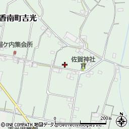 香川県高松市香南町吉光880周辺の地図
