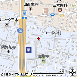 和歌山県和歌山市粟286周辺の地図