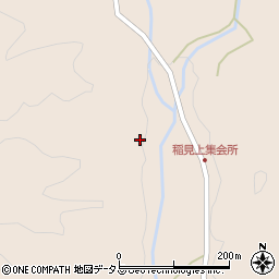 山口県下関市豊田町大字稲見1405周辺の地図