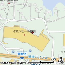 香川県綾歌郡綾川町萱原718周辺の地図