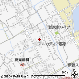 香川県丸亀市郡家町1395周辺の地図
