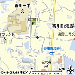 香川県高松市香川町浅野1233周辺の地図