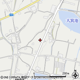 香川県木田郡三木町田中2964周辺の地図