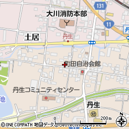 香川県東かがわ市町田36周辺の地図