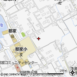 香川県丸亀市郡家町1208周辺の地図