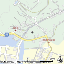 愛媛県今治市大三島町明日2444周辺の地図