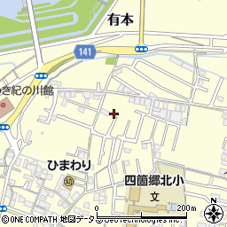 和歌山県和歌山市有本406-28周辺の地図