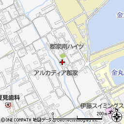 香川県丸亀市郡家町1582-5周辺の地図
