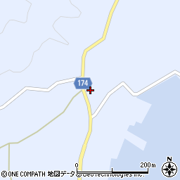 愛媛県越智郡上島町岩城275周辺の地図