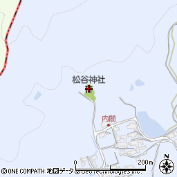 松谷神社周辺の地図