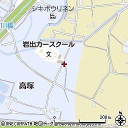 和歌山県岩出市高塚525周辺の地図
