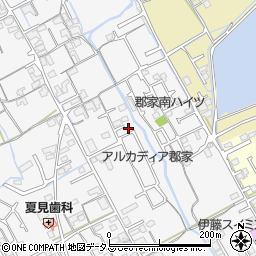 香川県丸亀市郡家町1393-4周辺の地図