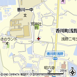 香川県高松市香川町浅野1207周辺の地図