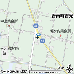 香川県高松市香南町吉光465-2周辺の地図
