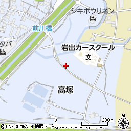 和歌山県岩出市高塚511周辺の地図