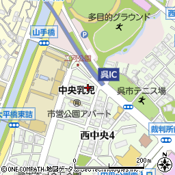 県営二河住宅２号周辺の地図