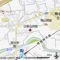 日新公民館周辺の地図