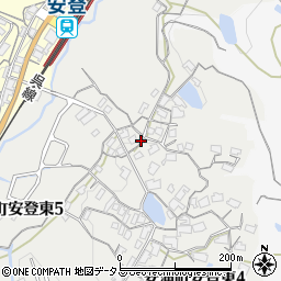 広島県呉市安浦町安登東周辺の地図