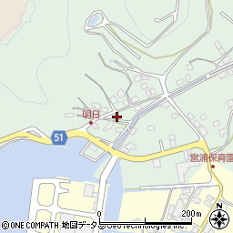 愛媛県今治市大三島町明日184周辺の地図