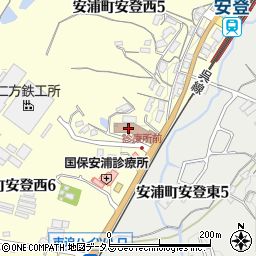 葵の園・安浦周辺の地図