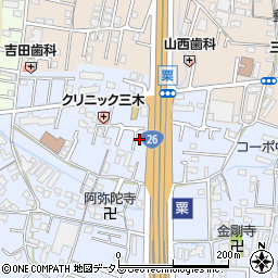 和歌山県和歌山市粟271周辺の地図