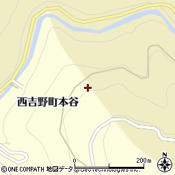 奈良県五條市西吉野町本谷924周辺の地図