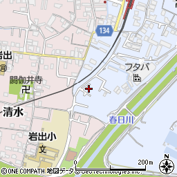 和歌山県岩出市高塚6-7周辺の地図