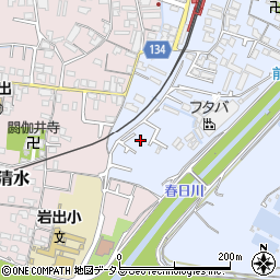 和歌山県岩出市高塚6-5周辺の地図